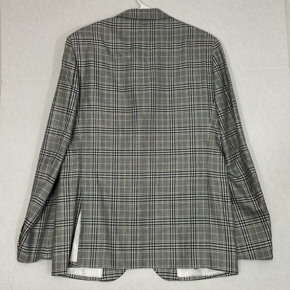 Caruso Blazer Jacket NWOT Pockets, Lined, Wool Silk Linen, 52 EU, 42 US - Picture 8 of 11